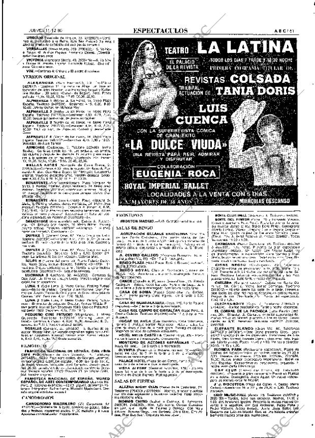 ABC MADRID 11-12-1980 página 73