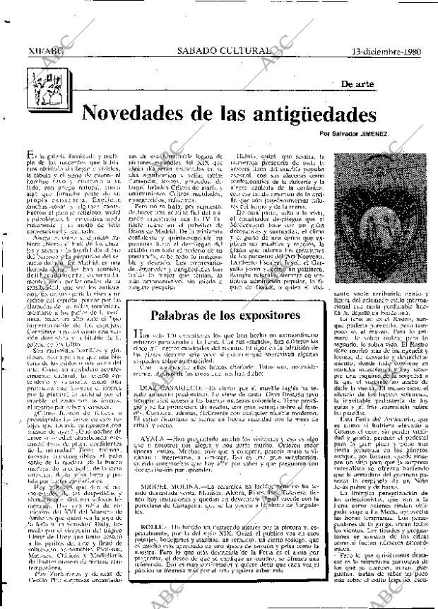 ABC MADRID 13-12-1980 página 56