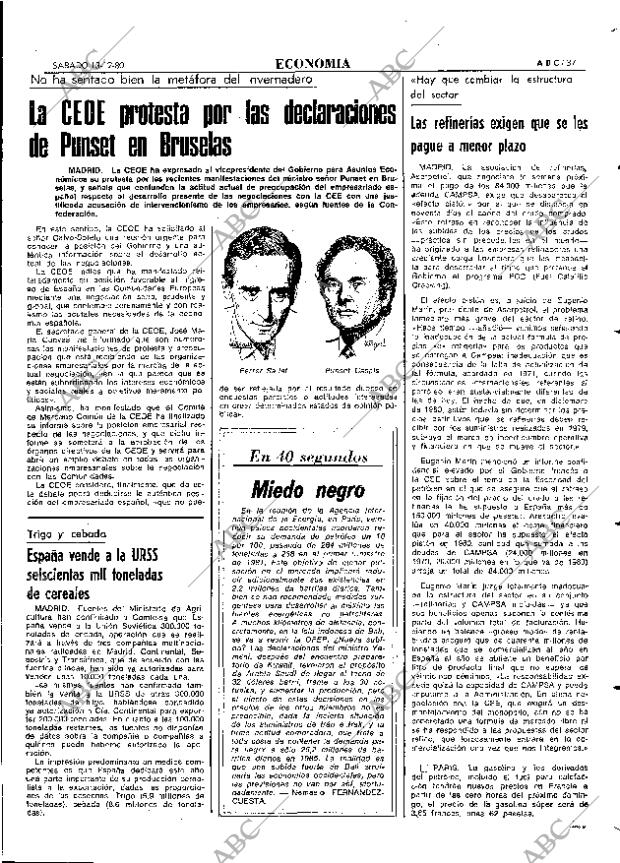 ABC MADRID 13-12-1980 página 61