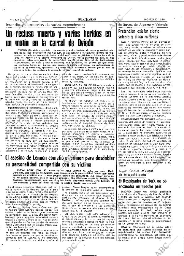 ABC MADRID 13-12-1980 página 68