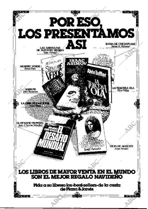 BLANCO Y NEGRO MADRID 17-12-1980 página 18