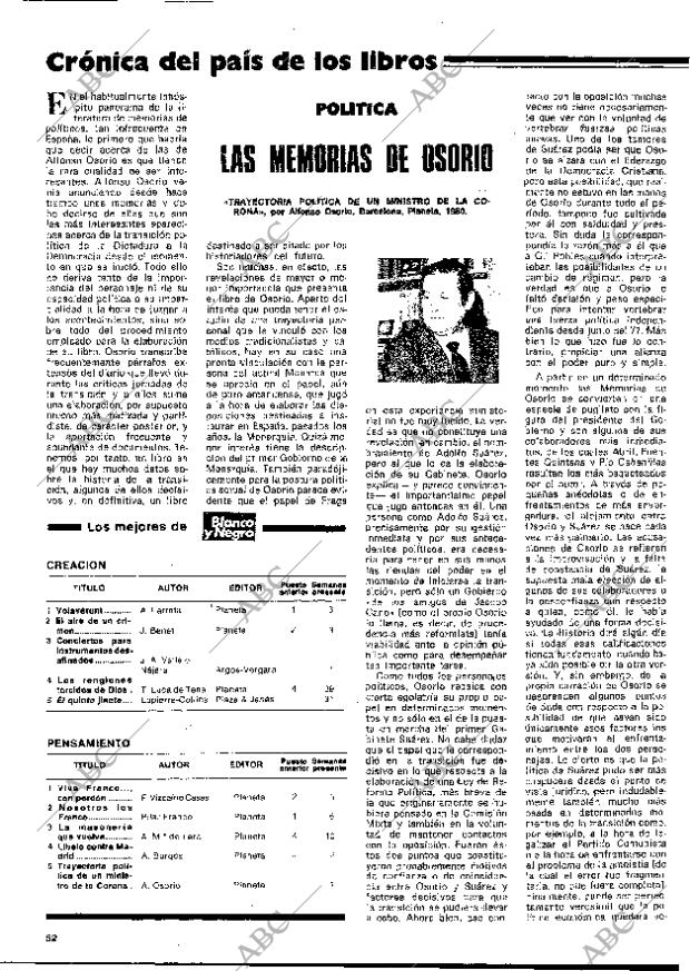 BLANCO Y NEGRO MADRID 17-12-1980 página 52