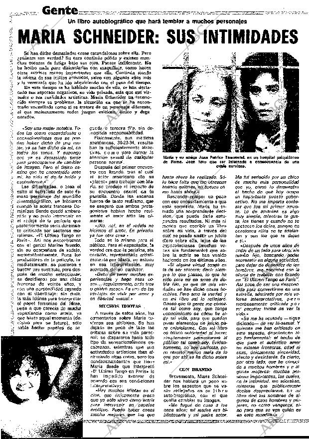 BLANCO Y NEGRO MADRID 17-12-1980 página 58