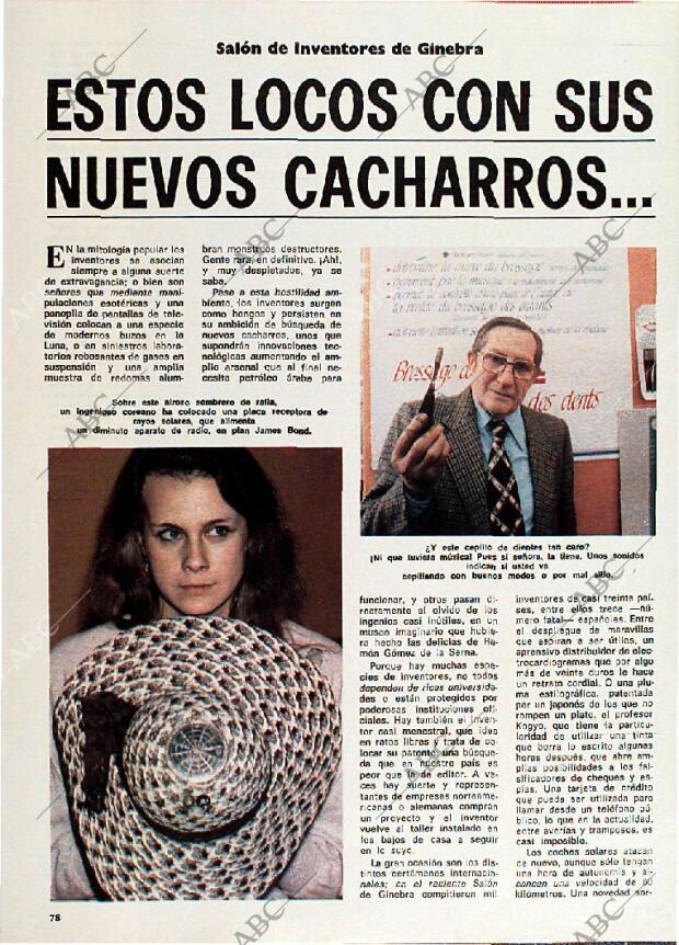 BLANCO Y NEGRO MADRID 17-12-1980 página 78