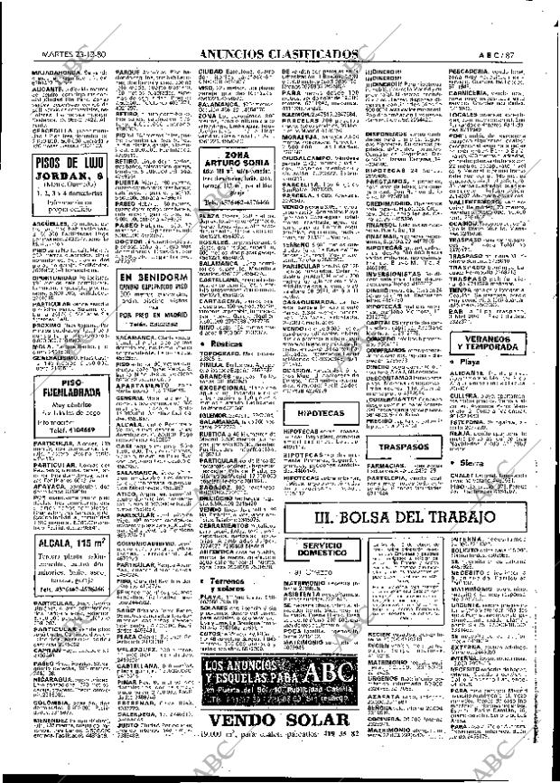 ABC MADRID 23-12-1980 página 111