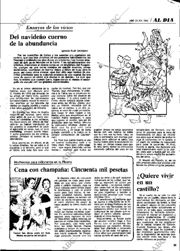 ABC MADRID 23-12-1980 página 121