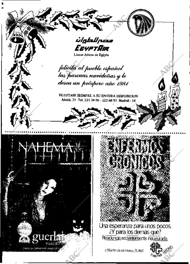 ABC MADRID 23-12-1980 página 132