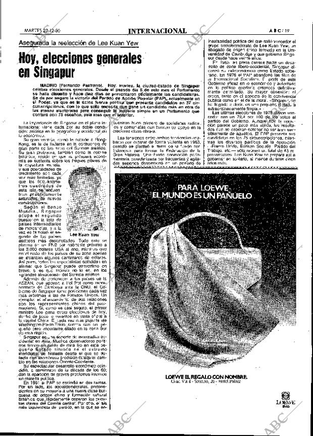 ABC MADRID 23-12-1980 página 43