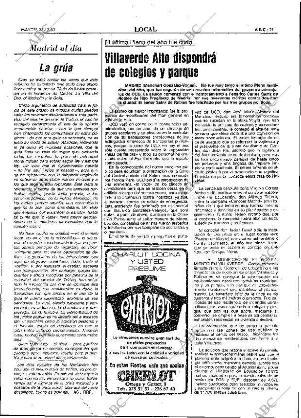 ABC MADRID 23-12-1980 página 45