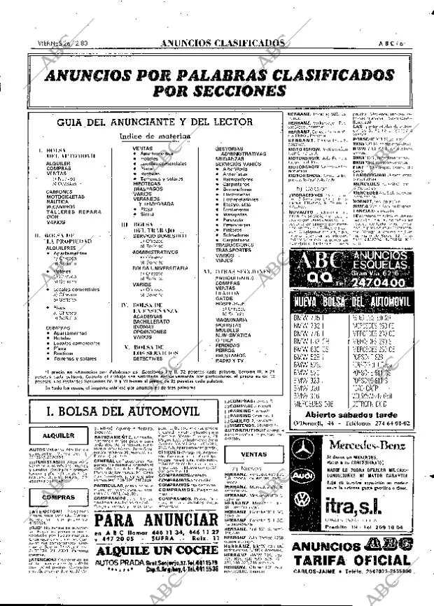 ABC MADRID 26-12-1980 página 73