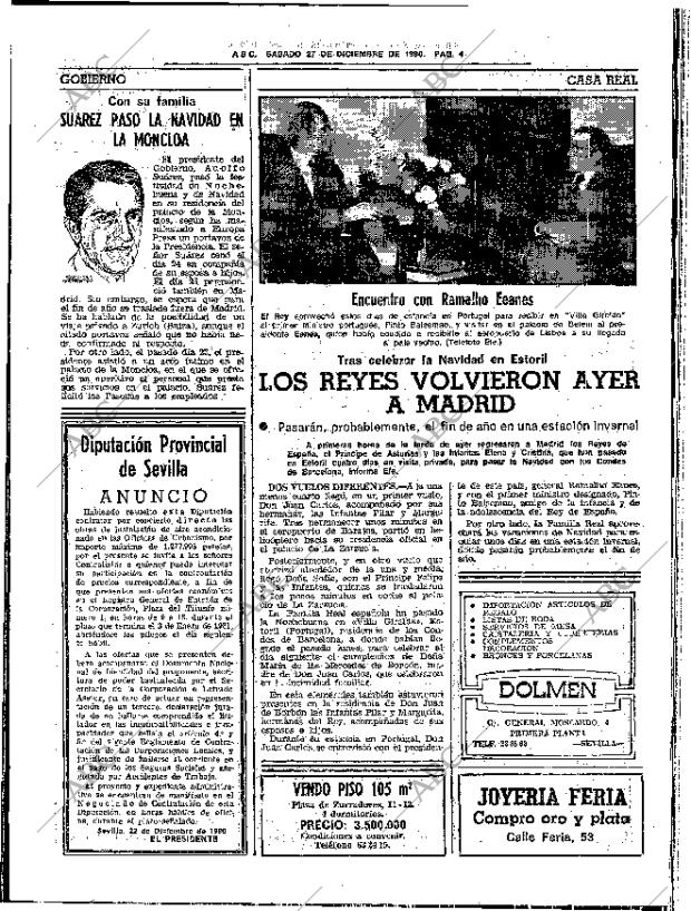 ABC SEVILLA 27-12-1980 página 20