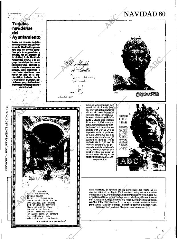 ABC SEVILLA 27-12-1980 página 5