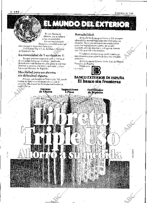 ABC MADRID 28-12-1980 página 38