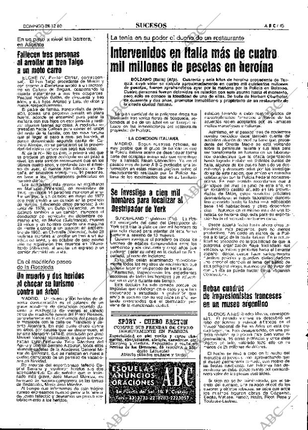 ABC MADRID 28-12-1980 página 57
