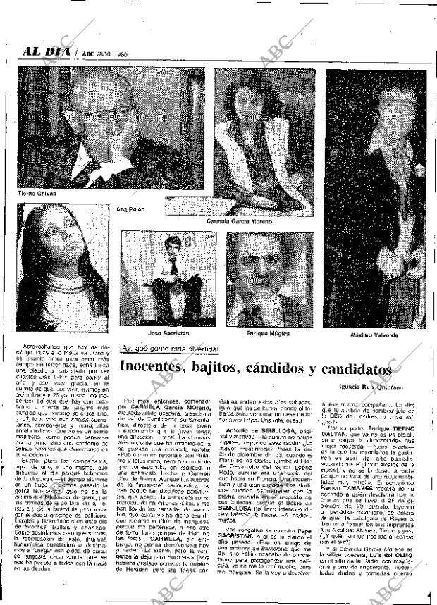 ABC MADRID 28-12-1980 página 84