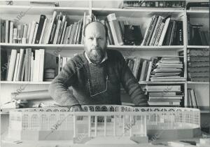 Retrato del artista manchego José Luis Sánchez Fernández