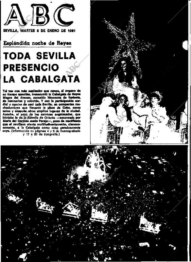 ABC SEVILLA 06-01-1981 página 1