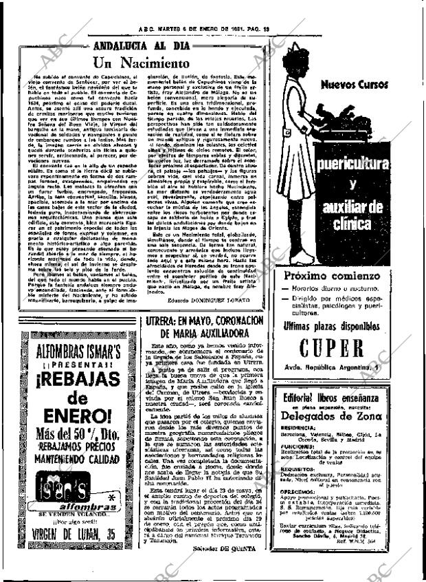 ABC SEVILLA 06-01-1981 página 25