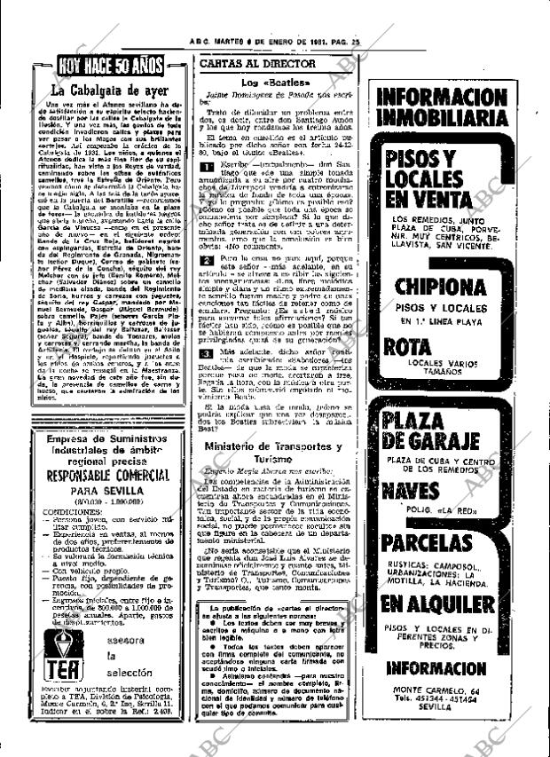 ABC SEVILLA 06-01-1981 página 37