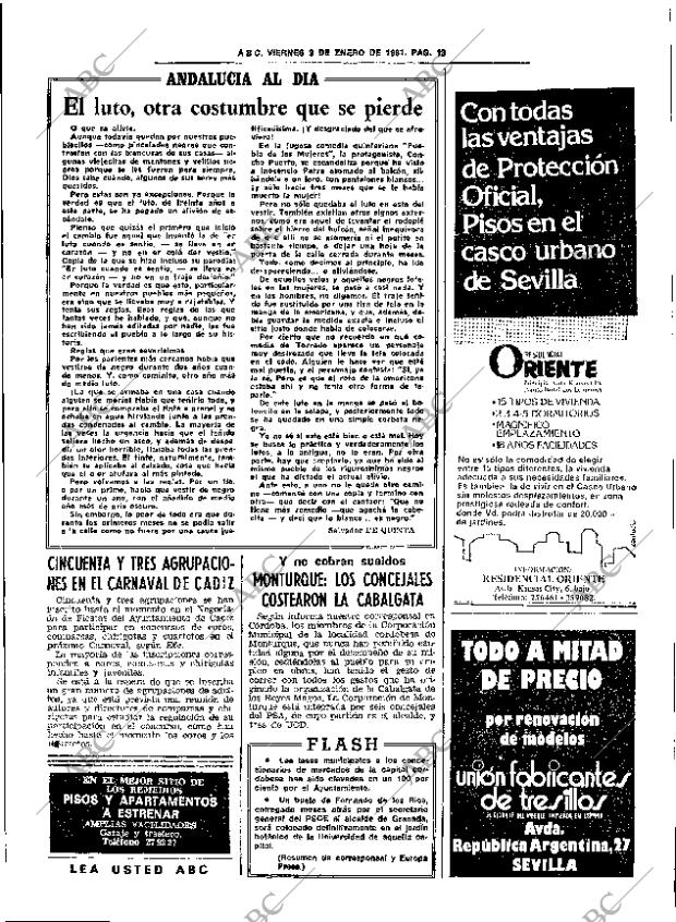 ABC SEVILLA 09-01-1981 página 17
