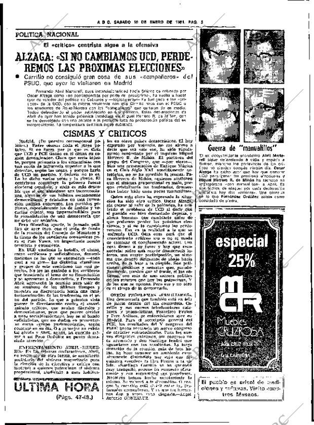 ABC SEVILLA 10-01-1981 página 11