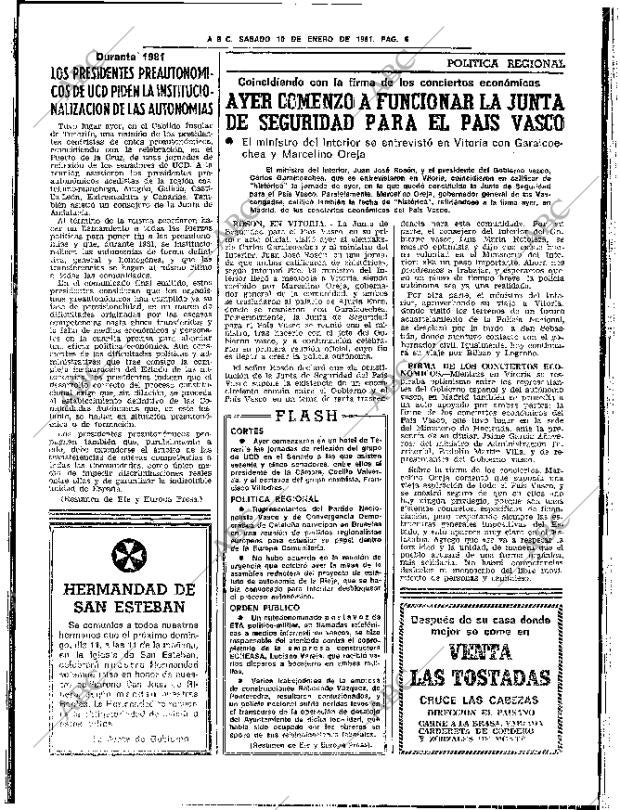 ABC SEVILLA 10-01-1981 página 12