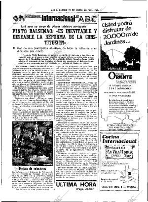 ABC SEVILLA 10-01-1981 página 17