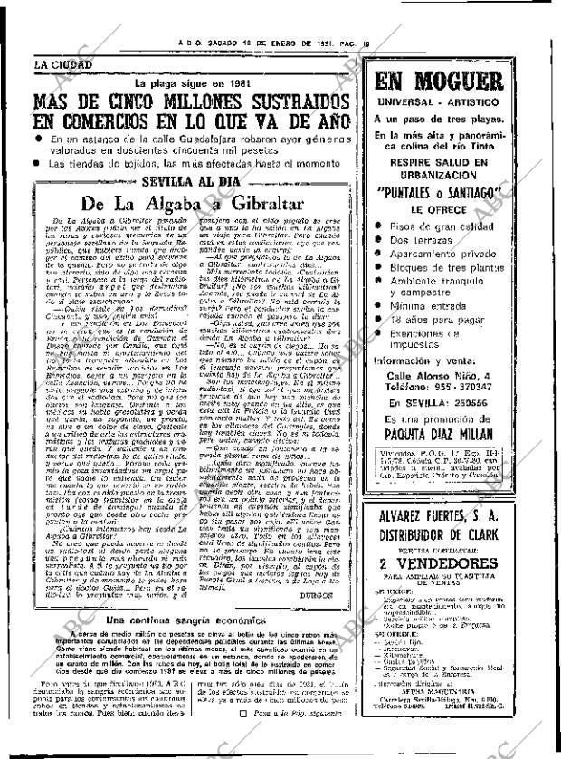ABC SEVILLA 10-01-1981 página 25