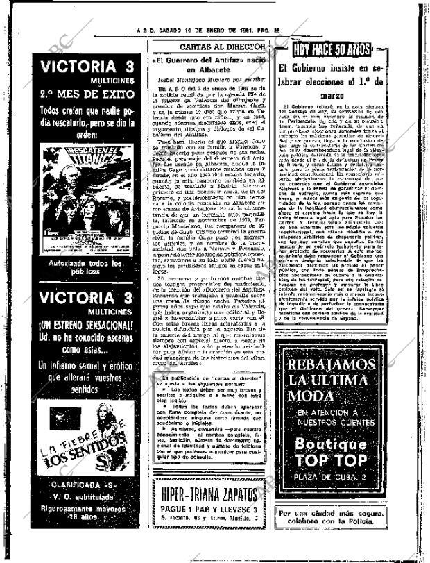 ABC SEVILLA 10-01-1981 página 32