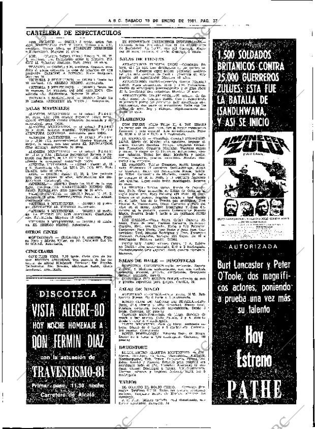 ABC SEVILLA 10-01-1981 página 43