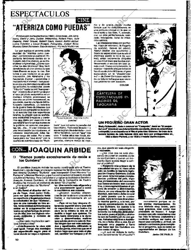 ABC SEVILLA 10-01-1981 página 58