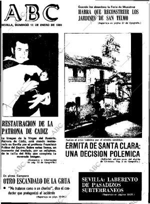 ABC SEVILLA 11-01-1981 página 1