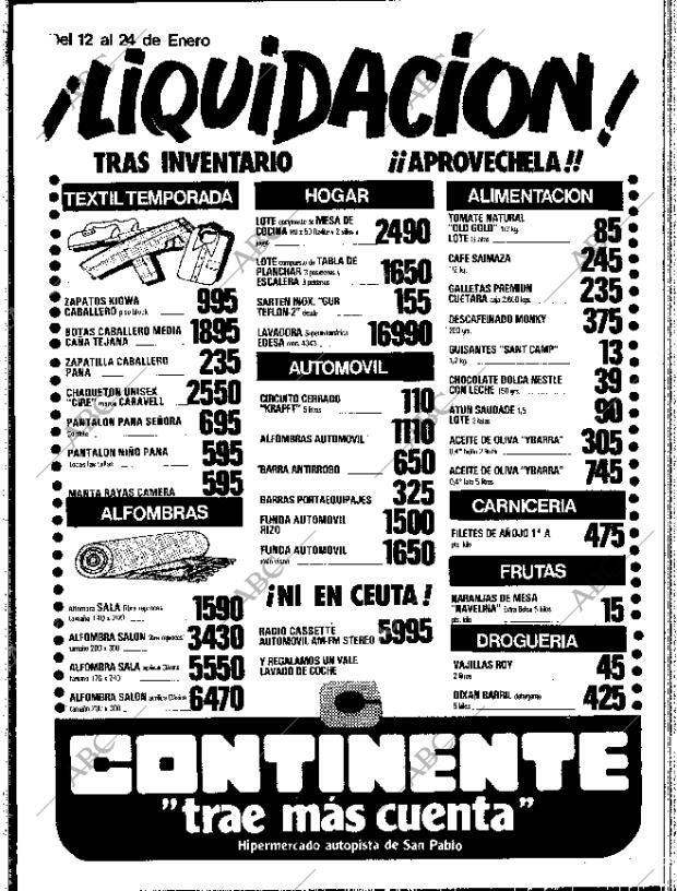 ABC SEVILLA 11-01-1981 página 12