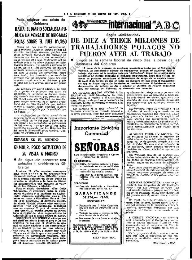 ABC SEVILLA 11-01-1981 página 21