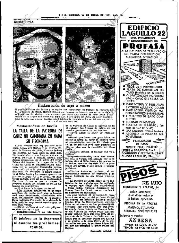 ABC SEVILLA 11-01-1981 página 25