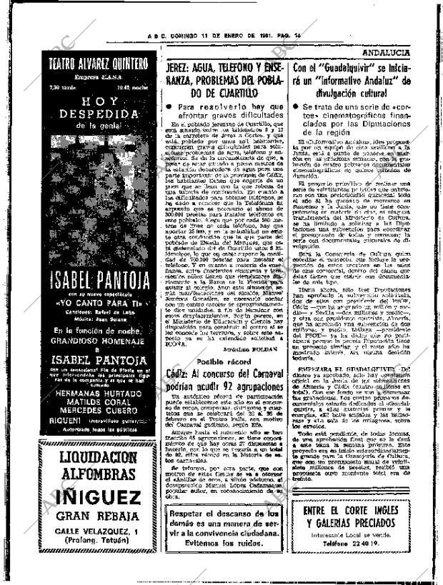 ABC SEVILLA 11-01-1981 página 26