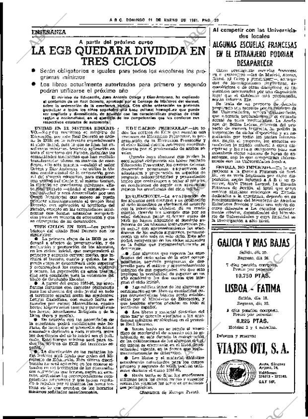 ABC SEVILLA 11-01-1981 página 45