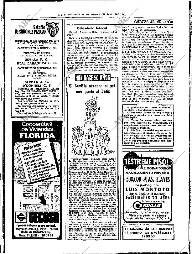 ABC SEVILLA 11-01-1981 página 48