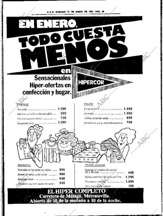 ABC SEVILLA 11-01-1981 página 50