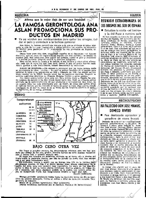 ABC SEVILLA 11-01-1981 página 51