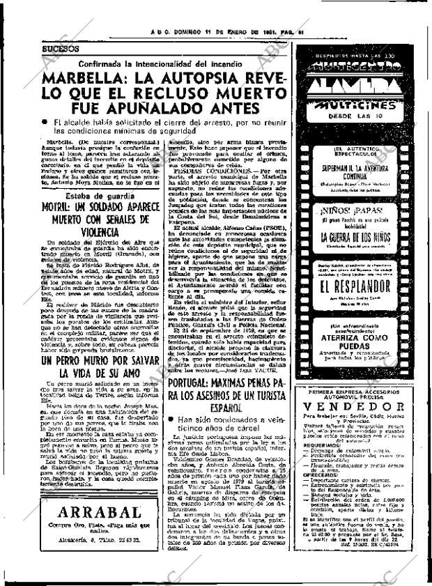 ABC SEVILLA 11-01-1981 página 53