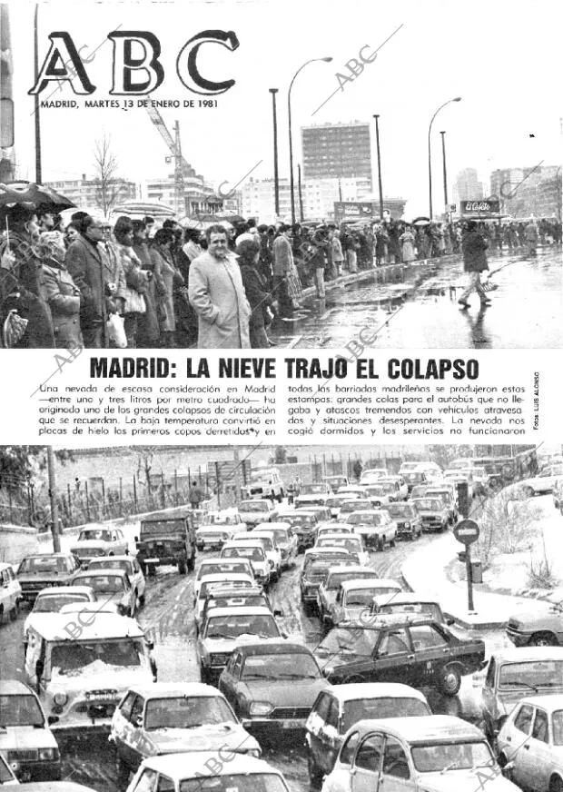 ABC MADRID 13-01-1981 página 1