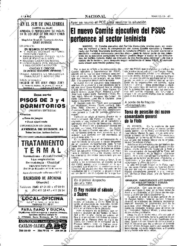 ABC MADRID 13-01-1981 página 18