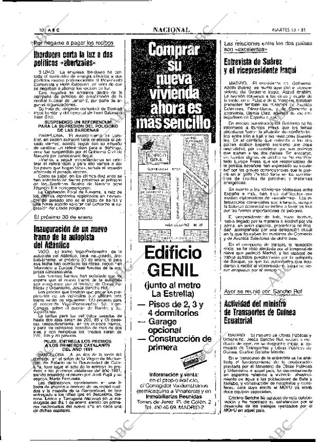 ABC MADRID 13-01-1981 página 22