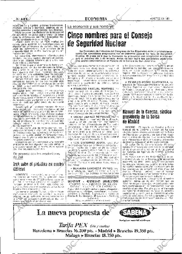 ABC MADRID 13-01-1981 página 48