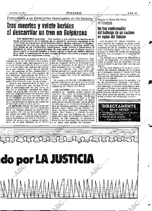 ABC MADRID 13-01-1981 página 57