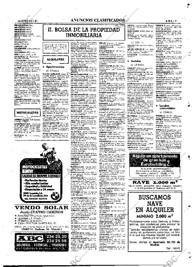 ABC MADRID 13-01-1981 página 83