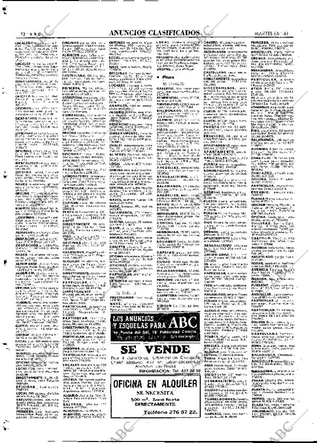 ABC MADRID 13-01-1981 página 84