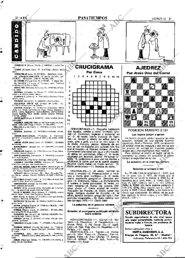 ABC MADRID 16-01-1981 página 70