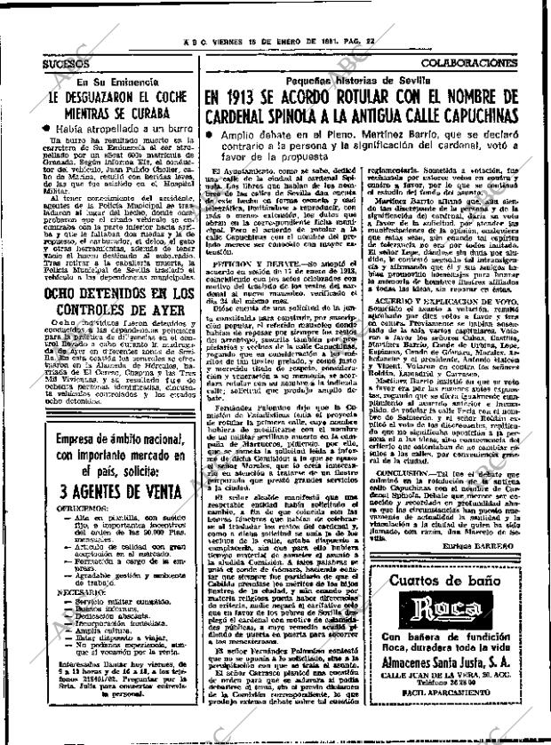 ABC SEVILLA 16-01-1981 página 28